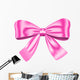 Pink Gift Bow Wall Decal