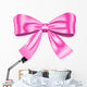 Pink Gift Bow Wall Decal