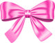Pink Gift Bow Wall Decal