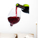 Red Wine Bottle Wall Decal