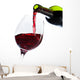 Red Wine Bottle Wall Decal