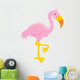 Pink Flamingo Wall Decal