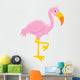 Pink Flamingo Wall Decal