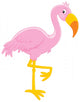 Pink Flamingo Wall Decal
