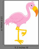 Pink Flamingo Wall Decal