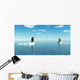 CG Penguins on Ice Sheets Wall Decal