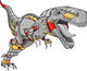 Robot Cyborg Tyrannosaurus Dinosaur Wall Decal
