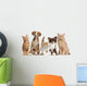 Cats And Dogs Wall Decal