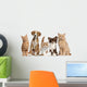 Cats And Dogs Wall Decal