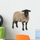 Female Suffolk Sheep Wall Decal