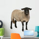Female Suffolk Sheep Wall Decal