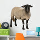 Female Suffolk Sheep Wall Decal