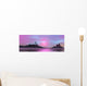 Twilight Ocean Landscape Illustration Wall Decal