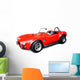 Shot Classic Red Sport Wall Decal