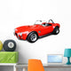 Shot Classic Red Sport Wall Decal