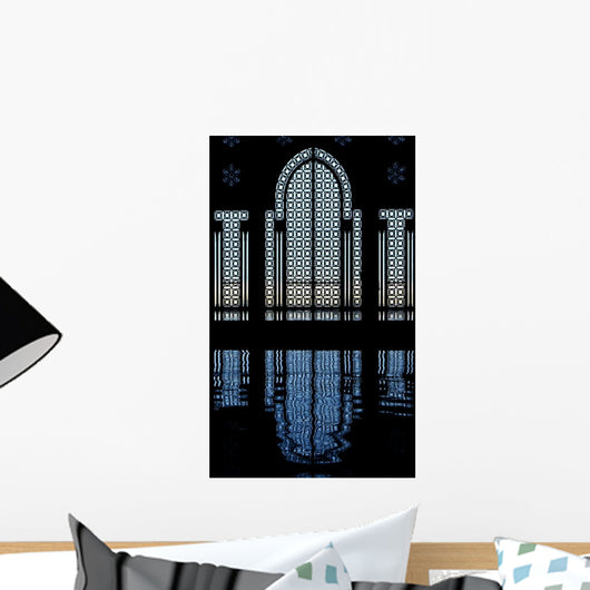 Silhouette Door And Window Wall Decal