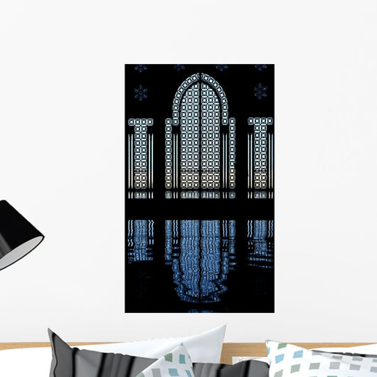 Silhouette Door And Window Wall Decal