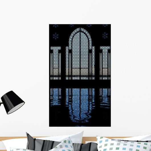 Silhouette Door And Window Wall Decal