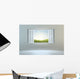 Open Window Leading To Hills Wall Decal