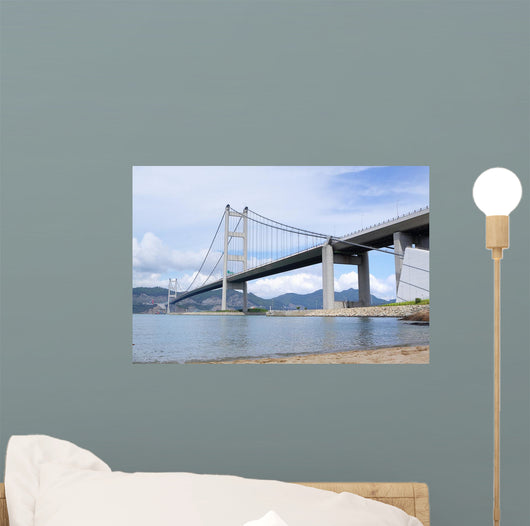 Tsing Ma Bridge Day Wall Decal