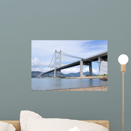 Tsing Ma Bridge Day Wall Decal