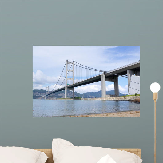 Tsing Ma Bridge Day Wall Decal
