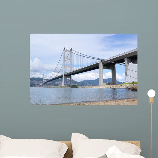 Tsing Ma Bridge Day Wall Decal