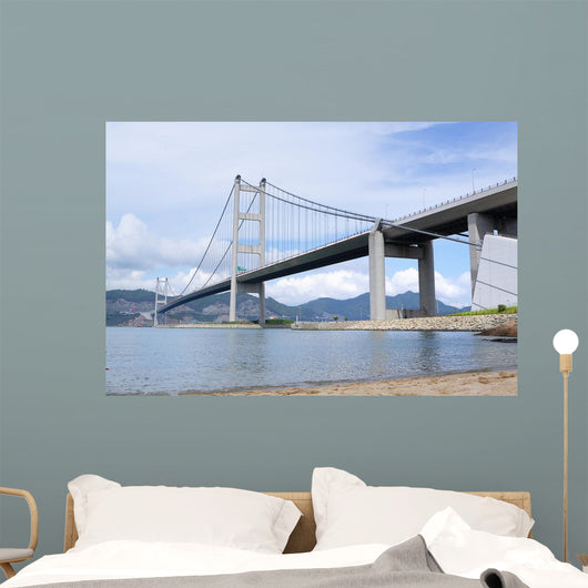Tsing Ma Bridge Day Wall Decal