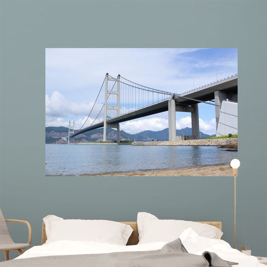 Tsing Ma Bridge Day Wall Decal