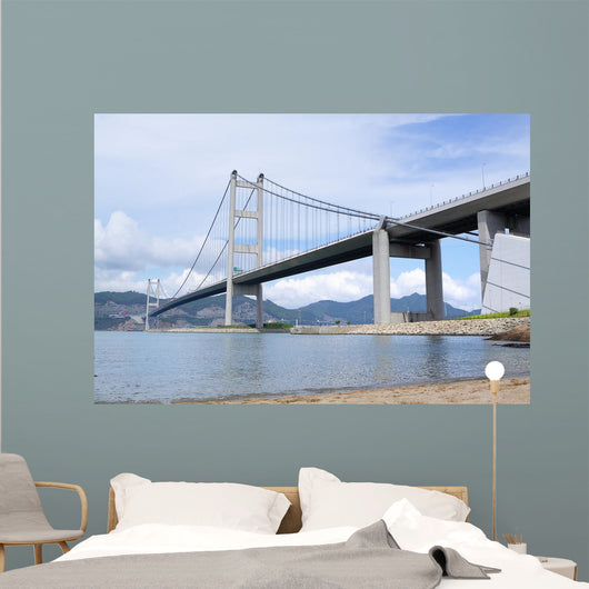 Tsing Ma Bridge Day Wall Decal