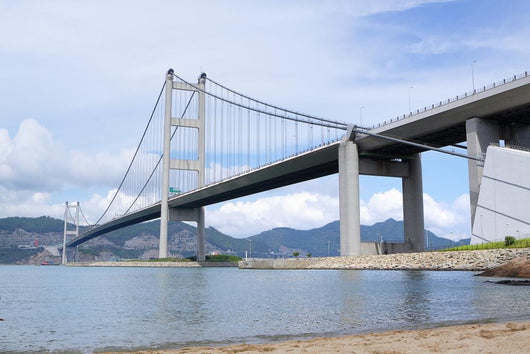 Tsing Ma Bridge Day Wall Decal