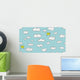 Seamless Clouds Wall Decal