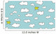 Seamless Clouds Wall Decal