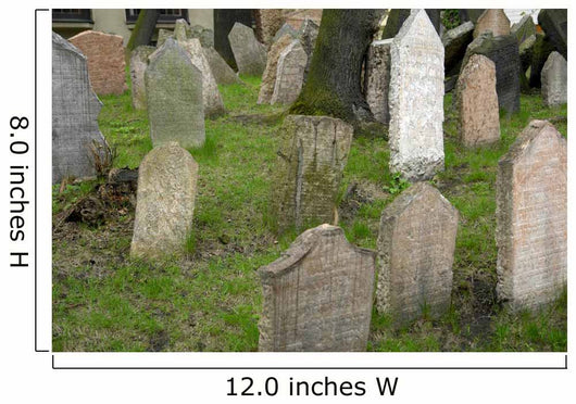 Old Jewish Cemetery Prague Wall Decal