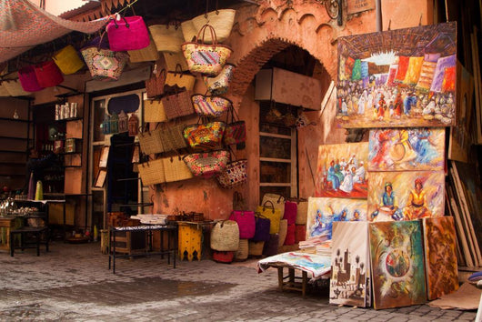 Old Medina Art Street Wall Decal
