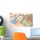Human And Tiger Painting Wall Decal