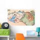 Human And Tiger Painting Wall Decal