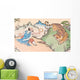 Human And Tiger Painting Wall Decal