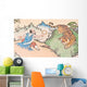Human And Tiger Painting Wall Decal