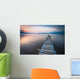 Pier And Boat Wall Decal