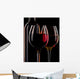 Wine Bottle Glass Wall Decal