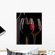 Wine Bottle Glass Wall Decal