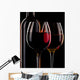 Wine Bottle Glass Wall Decal