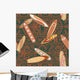 Tribal Surfboards Seamless Pattern Wall Decal