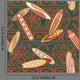 Tribal Surfboards Seamless Pattern Wall Decal