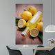 Limoncello Bottles One Wall Decal