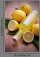 Limoncello Bottles One Wall Decal