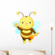 Cute Baby Bee Wall Decal