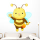 Cute Baby Bee Wall Decal