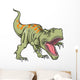 Roaring Cartoon Tyrannosaurus Wall Decal
